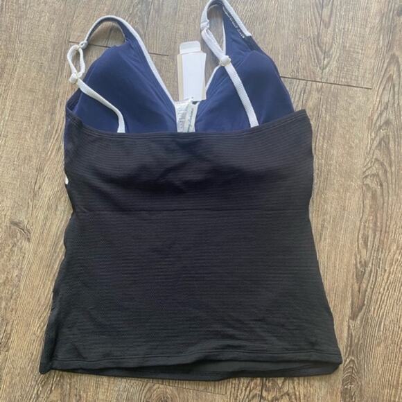 Tommy Bahama Color Block V-Neck Tankini - Picture 7 of 7